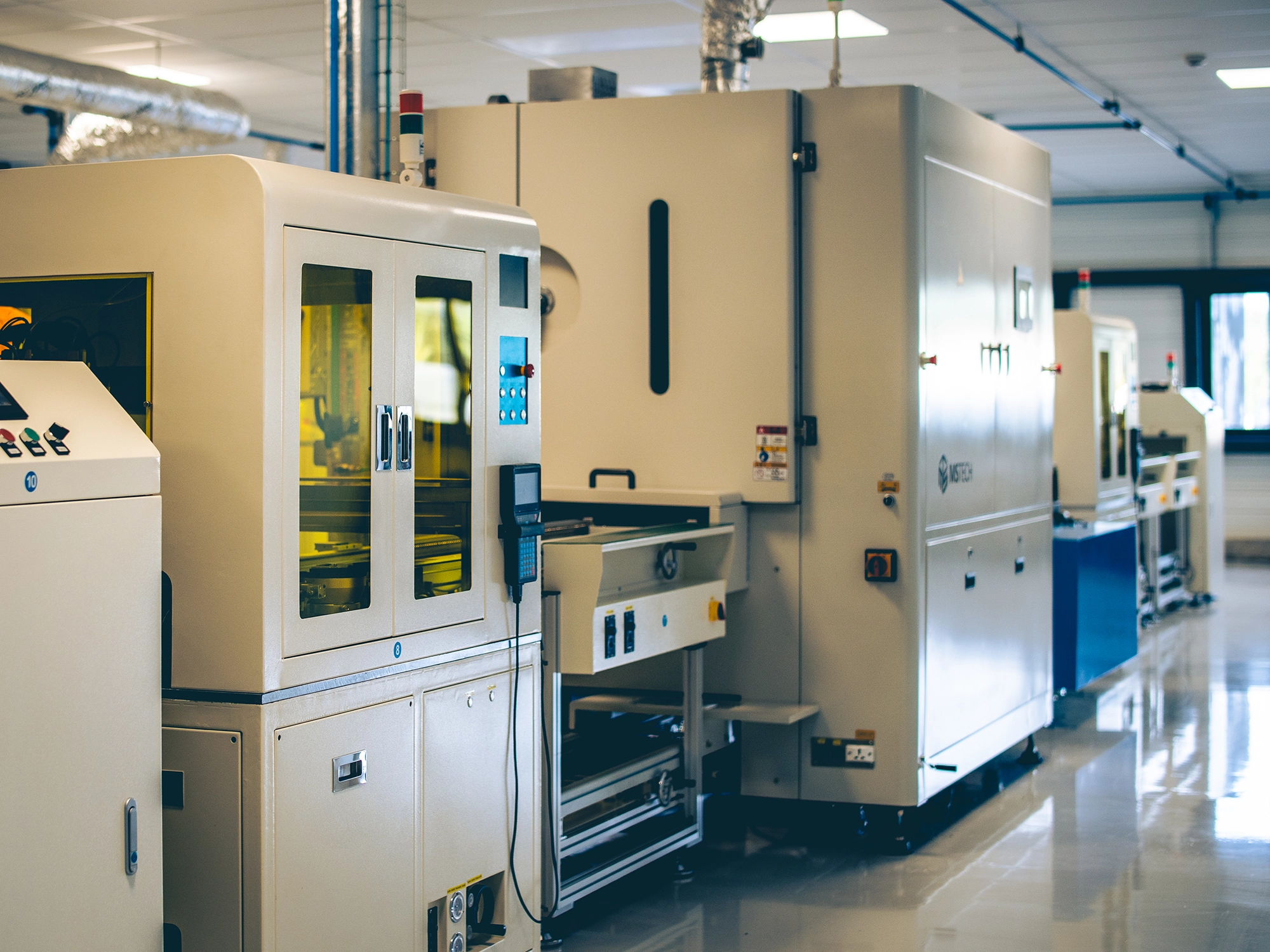 Chaîne de fabrication des panneaux LED VideoLed.